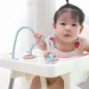 New Kids Wood Ring Soft Silicone Teether Toy