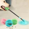 Interactive Suction Cup Dog Toy with Sound