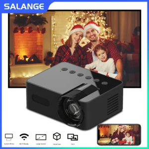 Mini Projector Support Portable Wireless Mirroring For IOS