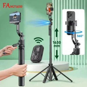 Selfie Stick Gimbal For Smartphone With Bluetooth