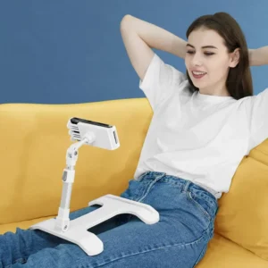 Bed Cell Phone Holder Adjustable Rotating Tablet
