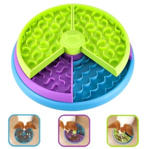 Dog Puzzle Slow Interactive Feeder Bowl