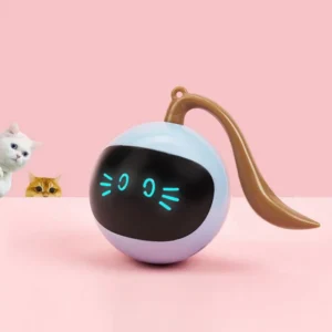 LED Automatic Cat Toys Bouncing Rolling Ball