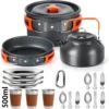 Camping Cooking set Travel Tableware Outdoor