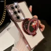 Samsung Galaxy S24 Ultra Luxury Plating Diamond Frame