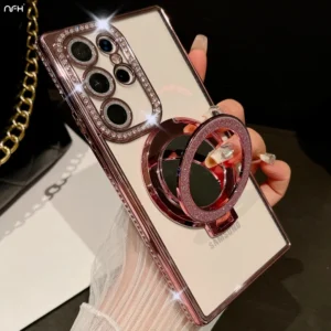 Samsung Galaxy S24 Ultra Luxury Plating Diamond Frame