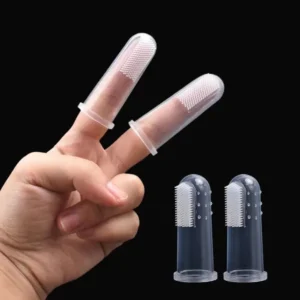Dog Toothbrush Pet Fingertip Toothbrush for Cat